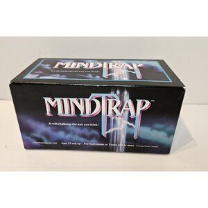 Vintage Mindtrap 1991 Card Brain Puzzle Riddles Party Game, Excellent Condition